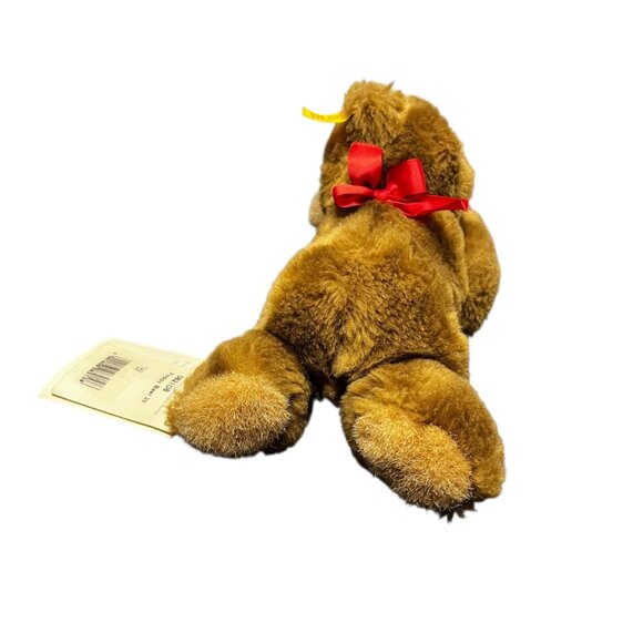 Vintage Steiff Floppy Brown Bear #082108 Plush 8" W/Tags Button Germany RARE - Picture 9 of 12